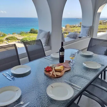 別荘 Sunrise Messada With Breathtaking Sea View Márpissa